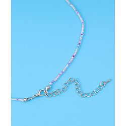 Babyhug Necklace With Floral Applique - Purple