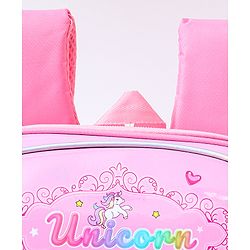 Babyhug Backpack With Unicorn Print Pink - Height 14.5 Inches
