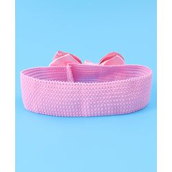 Babyhug Headbands With Bow Applique Pack of 3 - Multicolor