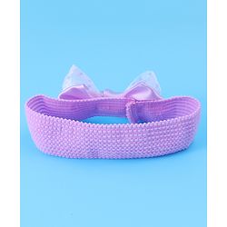 Babyhug Headbands With Bow Applique Pack of 3 - Multicolor