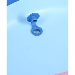 Babyhug Disney Foldable Baby Bathtub with Heat Sensitive Drain Plug & Mickey & Friends Graphics - White