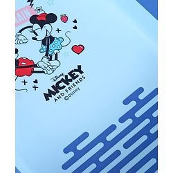 Babyhug Disney Foldable Baby Bathtub with Cushion & Mickey & Friends Graphics -White