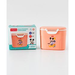 Babyhug Disney Milk Powder Storage Container with Spoon & Mickey Mouse Print - 500 ml