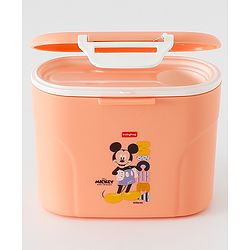 Babyhug Disney Milk Powder Storage Container with Spoon & Mickey Mouse Print - 500 ml
