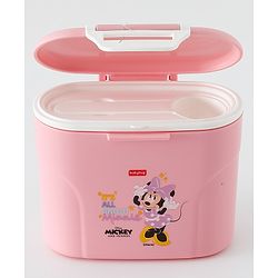 Babyhug Disney Milk Powder Storage Container with Spoon & Mickey Mouse Print - 500 ml
