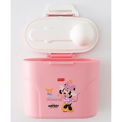 Babyhug Disney Milk Powder Storage Container with Spoon & Mickey Mouse Print - 500 ml