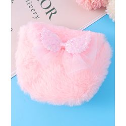 Babyhug Free Size Sling Bag With Bow Applique - Pink