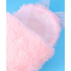 Babyhug Free Size Sling Bag With Bow Applique - Pink