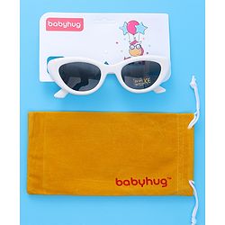 Babyhug Free Size Sunglasses  - White
