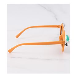 Babyhug Free Size Sunglasses with Bear Applique - Orange