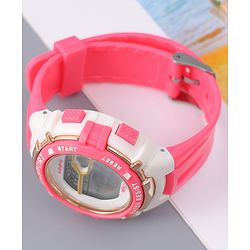 Babyhug Free Size Digital Watch - Pink