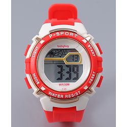 Babyhug Free Size Digital Watch - Pink