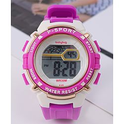 Babyhug Free Size Digital Watch - Pink