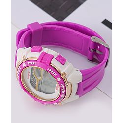 Babyhug Free Size Digital Watch - Pink