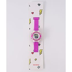 Babyhug Free Size Digital Watch - Pink