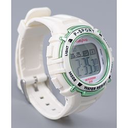 Babyhug Free Size Digital Watch - OffWhite