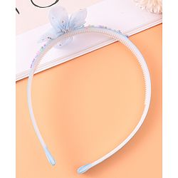 Babyhug Hair Accessories Combo Set With Floral Applique - Pink