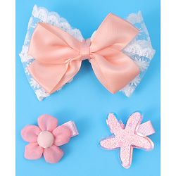 Babyhug Hair Pins & Clips Free Size Pack of 3 - Multicolor