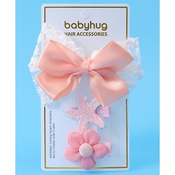 Babyhug Hair Pins & Clips Free Size Pack of 3 - Multicolor