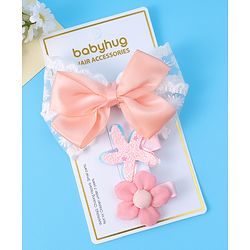 Babyhug Hair Pins & Clips Free Size Pack of 3 - Multicolor