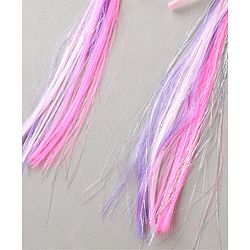 Babyhug Hair Band With Unicorn Applique & Hair Extensions - Pink