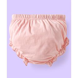 Babyhug 100% Cotton Knit Bloomers with Fruit Prints Pack of 7 - Aqua White & Green