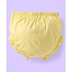 Babyhug 100% Cotton Knit Bloomers with Fruit Prints Pack of 7 - Aqua White & Green