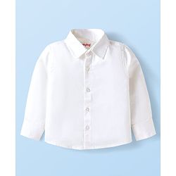 Babyhug Woven Full Sleeves Checkered 3 Piece Party Suit with Bow - Red White & Navy Blue