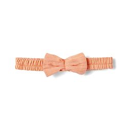 Babyhg Cotton Knit Frill Sleeves Frock With Bloomer & Head Band with Cut out Detailing - Orange