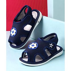 Cute Walk by Babyhug  Velcro Closure Sandals - Blue