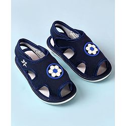 Cute Walk by Babyhug  Velcro Closure Sandals - Blue