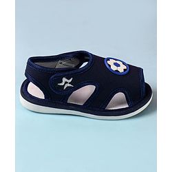 Cute Walk by Babyhug  Velcro Closure Sandals - Blue