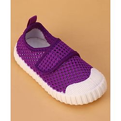 Cute Walk by Babyhug Casual Shoes with Velcro Closure - Purple