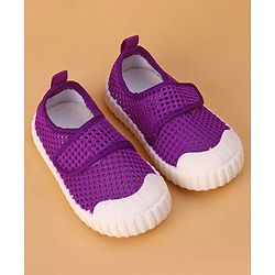 Cute Walk by Babyhug Casual Shoes with Velcro Closure - Purple