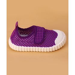 Cute Walk by Babyhug Casual Shoes with Velcro Closure - Purple