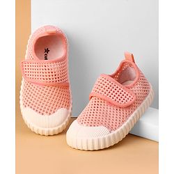 Cute Walk by Babyhug Casual Shoes with Velcro Closure - Pink