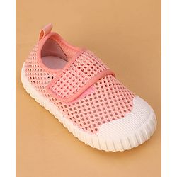 Cute Walk by Babyhug Casual Shoes with Velcro Closure - Pink