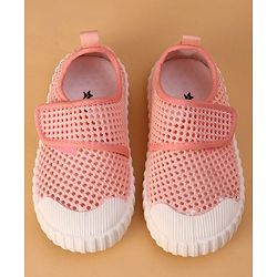 Cute Walk by Babyhug Casual Shoes with Velcro Closure - Pink