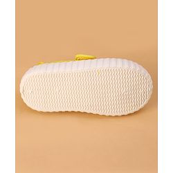 Cute Walk by Babyhug Casual Shoes with Velcro Closure - Yellow
