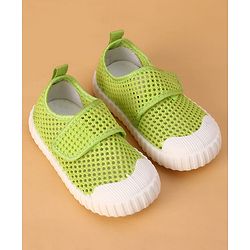 Cute Walk by Babyhug Casual Shoes with Velcro Closure - Yellow