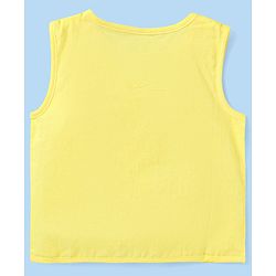 Babyhug 100% Cotton Woven Sleeveless Polka Dots & Apple Printed Front Open Jhablas Pack of 3 - White Yellow & Pink