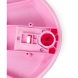 Babyhug Urban 4 in 1 High Chair With 3 Point Safety Harness And Anti-Slip Base - Pink