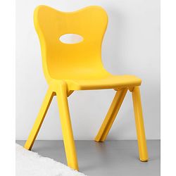 Strong And Durable Plastic Multi Purpose Chair - Yellow