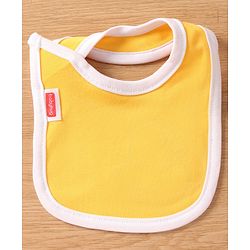 Babyhug Interlock Cotton Bibs Monkey Print Pack of 3 - Blue