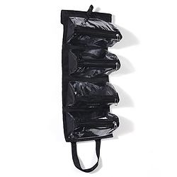 Babyhug Multipurpose Cosmetic Makeup Organizer Toiletry Pouch - Black