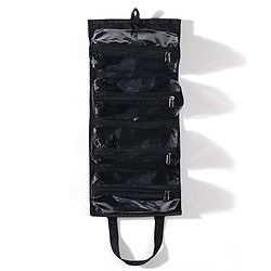 Babyhug Multipurpose Cosmetic Makeup Organizer Toiletry Pouch - Black