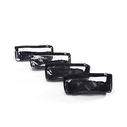 Babyhug Multipurpose Cosmetic Makeup Organizer Toiletry Pouch - Black