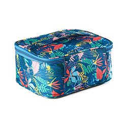 Babyhug Multipurpose Cosmetic Makeup Organizer Toiletry Bag - Blue & Green