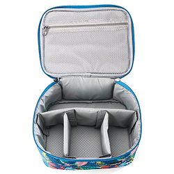 Babyhug Multipurpose Cosmetic Makeup Organizer Toiletry Bag - Blue & Green
