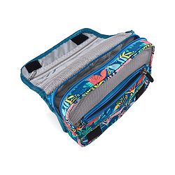 Babyhug Premium Makeup Pouches for Cosmetic Bags Wash Pouch Toiletry Kit - Green & Blue